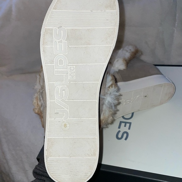 J/SLIDES SEAN Taupe Waterproof Suede - Picture 14 of 14